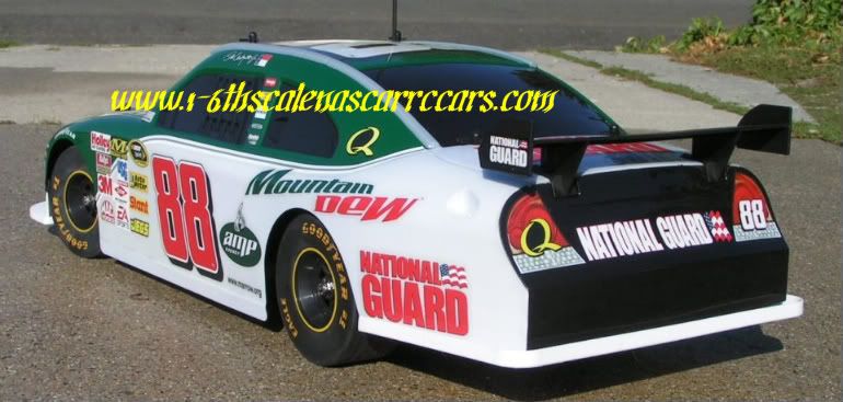 nascar rc body shells